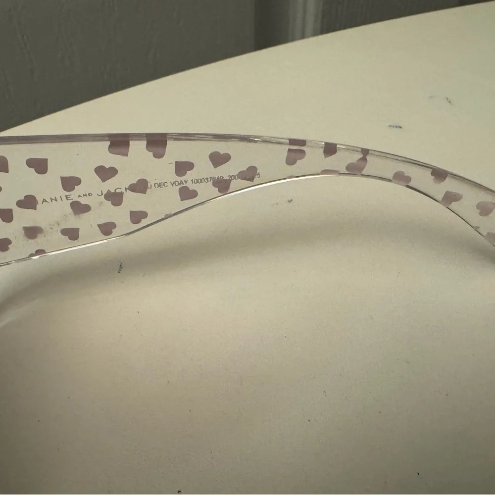 TWO Pairs of Janie and Jack Square Sunglasses, Ombré Blue, Pink Hearts, 4+